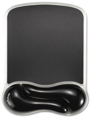 Kensington Duo Gel Wave Mouse Pad & Wrist Rest Black K62413WW