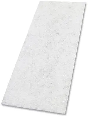 Deflecto Electrostatic Register Filter 4 x 12 x 0.1 White 12/Pack RFILT412