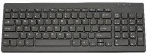 TG3 Electronics TG96 Low Profile 96 Key Keyboard USB Black