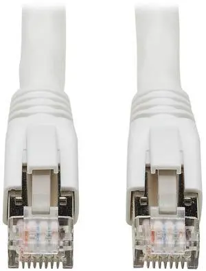 Tripp Lite 6ft Cat8 RJ-45 M/M Snagless Patch Cable White N272006WH