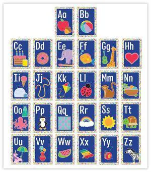 Carson Dellosa Mini Posters Alphabet 26 Mini Posters 106059