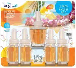 BRIGHT Air Electric Scented Oil Air Freshener Refill Hawaiian Blossoms and