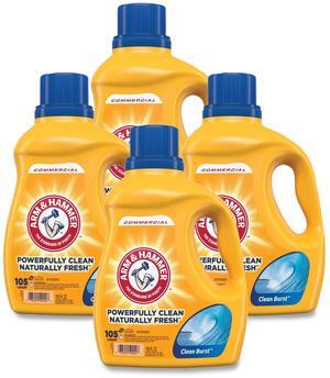 Dual HE Clean-Burst Liquid Laundry Detergent 105 oz Bottle 4/Carton 3320050024