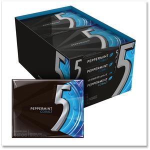 5 Gum Peppermint Cobalt 15 Sticks/Pack 10 Packs/Box WMW51220