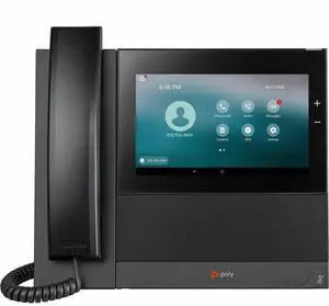 Poly CCX 600 IP Phone Corded/Cordless Bluetooth Wi-Fi Desktop Black 82Z85AA