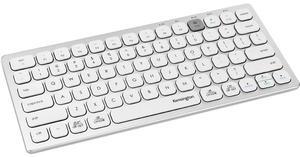 Kensington K75504US Silver 2.4 GHz + Bluetooth Compact Keyboard