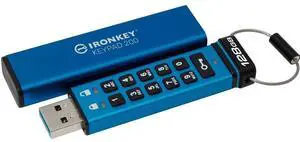 Kingston Ironkey Keypad 200 128GB Encrypted USB