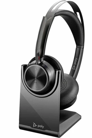 Poly Voyager Focus 2 Wireless Noise Canceling Bluetooth Stereo Headset Poly Voyager Focus 2 Wireless Noise Canceling Bluetooth Stereo Headset