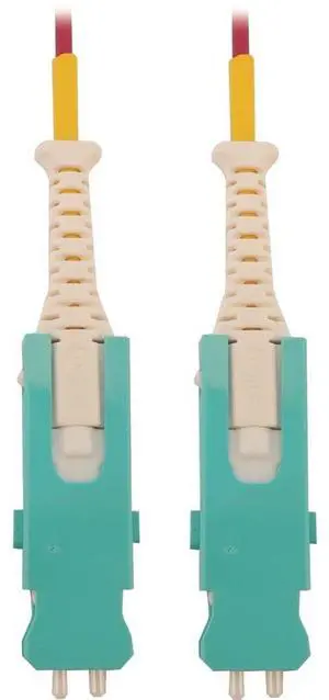 Tripp Lite 1m 400G Multimode 50/125 OM4 Fiber Cable Magenta N823S-01M-MG