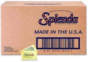 Splenda No Calorie Sweetener Packets 0.04 oz 400/Box 6 Boxes/Carton MCN224137
