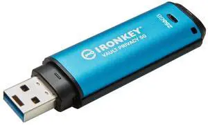 Kingston IronKey Vault Privacy 50 256GB Encrypted USB Thumbdrive IKVP50/256GB