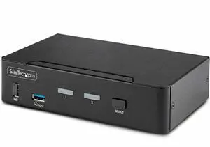 StarTech 2-Port DisplayPort 1.4 KVM Switch D86A22PORT8KKVM
