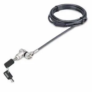 StarTech 25-Pack Universal Laptop Lock 6.6ft (2m), Master Keyed Locking Cable
