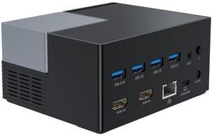 4XEM USB-C Dual 4K with Power Delivery Universal Docking Station 4XUG69PD2