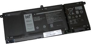 BTI Replacement Internal Laptop Battery for Dell 15V 4 Cell Li-lon H5CKD-BTI