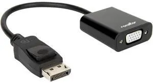Rocstor DisplayPort to VGA Video Adapter Converter Cable Length: 5.9"