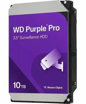 WD Purple Pro 10 TB Hard Drive Internal WD102PURPSP