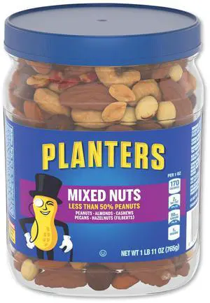 Salted Mixed Nuts 27 oz Canister GEN01857