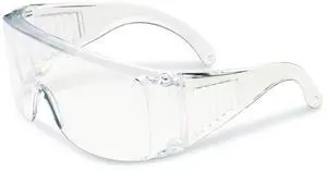 The Scout OTG Rimless Safety Glasses Clear Plastic Frame Clear Polycarbonate Lens 250990980