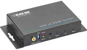 Black Box VGA-to-HDMI Converter Scaler with Audio AVSC-VGA-HDMI-R2 Black Box VGA-to-HDMI Converter Scaler with Audio AVSC-VGA-HDMI-R2