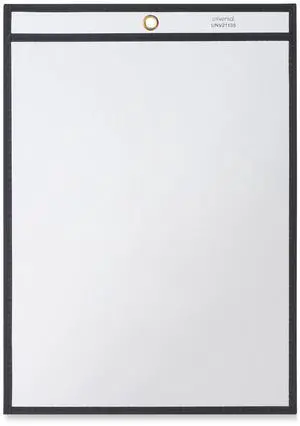 Universal Top-Load Vinyl Ticket Holder Clear 25/Pack