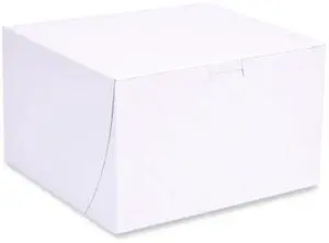 Southern Champion Tray Bakery Boxes Standard 8 x 8 x 5 Paper 100/Carton 1545