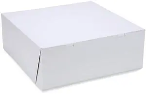 Southern Champion Tray Bakery Boxes Standard 16 x 16 x 6 Paper 50/Carton 1597
