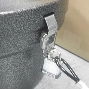 Ex-Cell Smokers' Oasis Lock Kit 48in Plastic-Coated Steel Cable w/Lock/Key