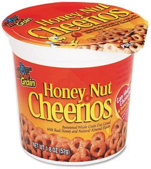 General Mills Honey Nut Cheerios Cereal Single-Serve 1.8 oz Cup 6/Pack GEM13898