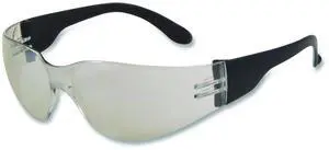 ZENON Z12 RIMLESS INDOOR/OUTDOOR OPTICAL EYEWEAR, ANTI-SCRATCH, CLEAR LENS, BLACK FRAME