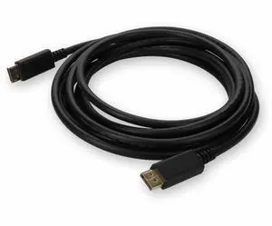AddOn 15' Male To Male Cable DisplayPort To DisplayPort Cable