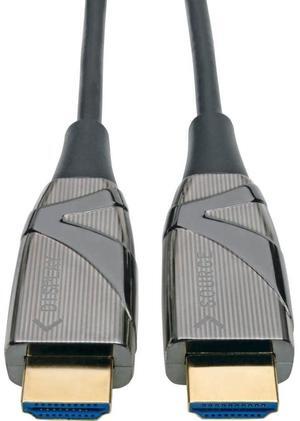 Tripp Lite Fiber Optic HDMI 2.0 (Active HDMI Cable), High Speed HDMI Cable, 4K, 60Hz, 4:4:4, 18 Gbps, 10 m. (33 ft.) Black (P568-10M-FBR)