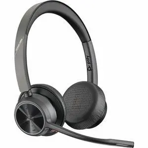 Poly Voyager 4320-M Binaural On-Ear Wireless Headset w/ BT700 7E2M1AAABA