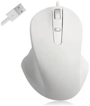 Matias USB-A Wired Pbt Mouse White