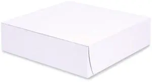 Southern Champion Tray Bakery Boxes Standard 9 x 9 x 2.5 Paper 250/Carton 1553