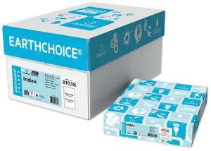 EarthChoice Cover Stock Index 96 Bright 110lb 8.5x11 White 250/Pack 81038