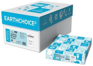 EarthChoice Cover Stock Vellum Bristol 96 Bright 67lb 8.5x11 White 250/Pk 82880