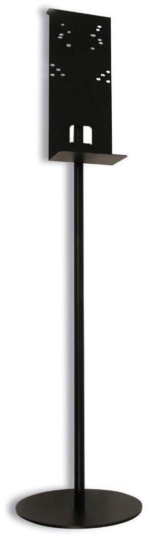 Hand Sanitizer Stand 12" dia x 48" h Black 102468401BA