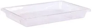 StorPlus Polycarbonate Food Storage Container 5 gal 18 x 26 x 3.5 Clear Plastic 1062007