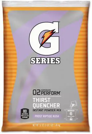 Original Powdered Drink Mix Riptide Rush 51oz Packets 14/Carton QUA33672