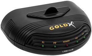GoldX GXSU-104 PowerCore 4-port USB Hub