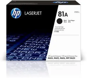 HP 81A CF281A Black Original Laser Toner Cartridge