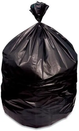 Eco Blend Max Can Liners 30 gal 1 mil 30" x 36" Black 25 Bags/Roll 8 Rolls/Carton L6036YKER1