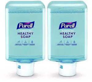 HEALTHY SOAP with CLEAN RELEASE Technology Refill For ES10 Dispensers Fragrance-Free 1200 mL 2/Carton 838502