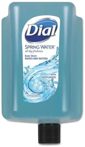 Body Wash Refill for Versa Dispenser Spring Water Scent 15oz 6Pk DIA99804