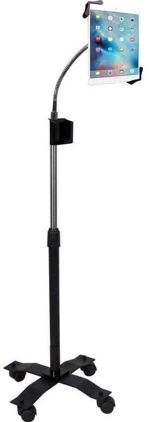 CTA Digital Compact Floor Stand w/ Gooseneck for 7-13" Tablets