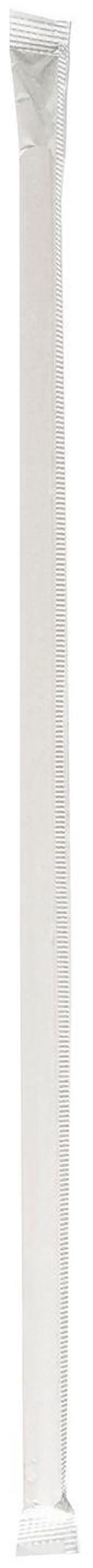 Wrapped Jumbo Straws 10.25" Polypropylene Red/White Striped 500/Pack 4 Packs/Carton BWKJSTW1025RW