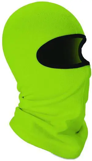 N-Ferno 6821 Fleece Balaclava Face Mask One Size Fits Most Lime 16829