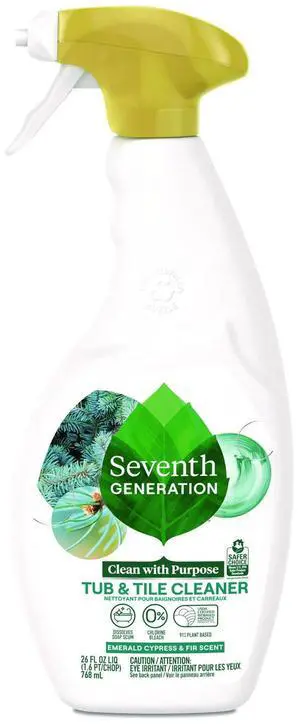 Tub and Tile Cleaner Emerald Cypress and Fir Scent 26 oz Spray Bottle 8/Carton 67662077