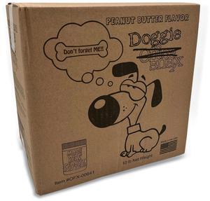 Office Snax Doggie Biscuits, Peanut Butter, 10lb Box OFX00641
